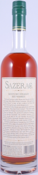 Sazerac 1988 18 Years Fall of 2006 Buffalo Trace Antique Collection Kentucky Straight Rye Whiskey 45.0%