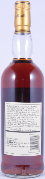 Macallan 1971 18 Years Sherry Wood Highland Single Malt Scotch Whisky 43.0%