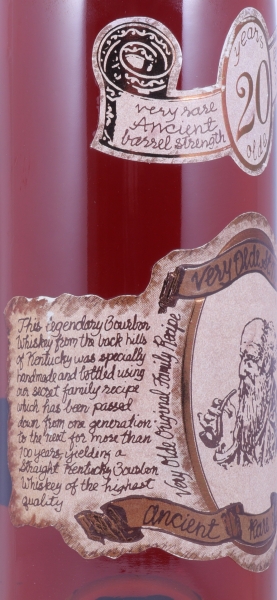 Very Olde St. Nick 20 Years Very Rare Ancient Estate Blue Wax Sealed 94 Proof Handmade Kentucky Straight Bourbon Whiskey 47.0%