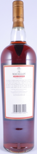 Macallan 10 Years Cask Strength Sherry Oak Highland Single Malt Scotch Whisky 58.4% 1.0L