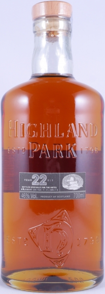 Highland Park 22 Years Specially Private Bottling for the Hotel Waldhaus am See Orkney Islands Single Malt Scotch Whisky 46.0%