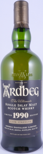 Ardbeg 1990 13 Years Special Japan Release Limited Edition Islay Single Malt Scotch Whisky Cask Strength 55.0%