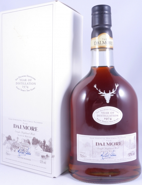 Dalmore 1974 32 Years Mathusalem Sherry Butt Cask No. 504 Highland Single Malt Scotch Whisky Cask Strength 52.0%