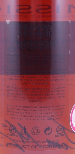 Bunnahabhain 1976 31 Years Oloroso Sherry Casks Murray McDavid Mission Edition Islay Single Malt Scotch Whisky 51.9%