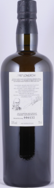 Longrow 1987 15 Years Oak Cask No. 115 Samaroli Very Limited Edition Campbeltown Single Malt Scotch Whisky Cask Strength 55.0%