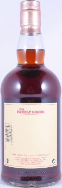 Glenfarclas 1989 27 Years The Family Casks First Fill Sherry Butt Cask No. 13055 Highland Single Malt Scotch Whisky 52,4%