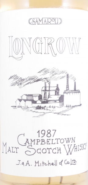Longrow 1987 10 Years Oak Cask No. 118 Samaroli Very Limited Edition Campbeltown Single Malt Scotch Whisky 45,0%