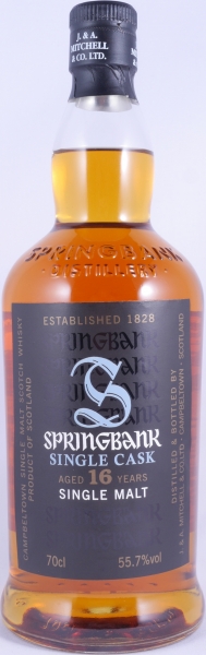 Springbank 1999 16 Years Refill Sherry Cask Campbeltown Single Malt Scotch Whisky Cask Strength 55.7%