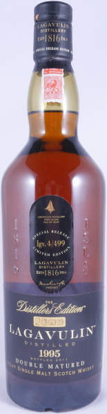 Lagavulin 1995 16 Years Distillers Edition 2011 Special Release lgv.4/499 Islay Single Malt Scotch Whisky 43,0%