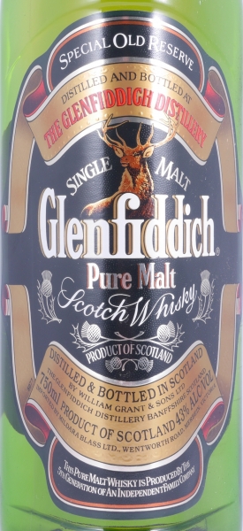 Glenfiddich Clan Sinclair Special Old Reserve Clan of the Highlands of Scotland Speyside Pure Malt Scotch Whisky 43.0%