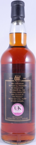 Longrow 2001 12 Years Sherry Cask Cadenhead Campbeltown Single Malt Scotch Whisky Cask Strength 53.1%