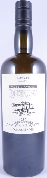 Longrow 1987 20 Years Oak Cask No. 116 Samaroli Very Limited Edition The Last Bottling Campbeltown Single Malt Scotch Whisky 45.0%