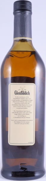 Glenfiddich 1990 14 Years Bourbon Cask No. 36112 Private Vintage Speyside Single Malt Scotch Whisky 52,3%